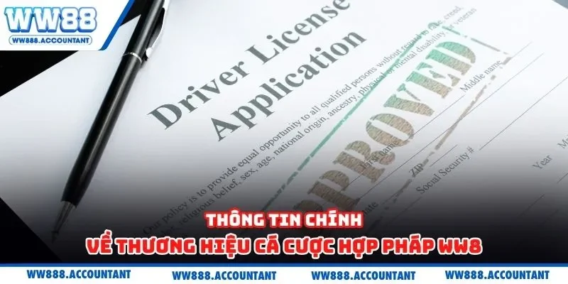 Thông tin chính về thương hiệu cá cược hợp pháp WW8